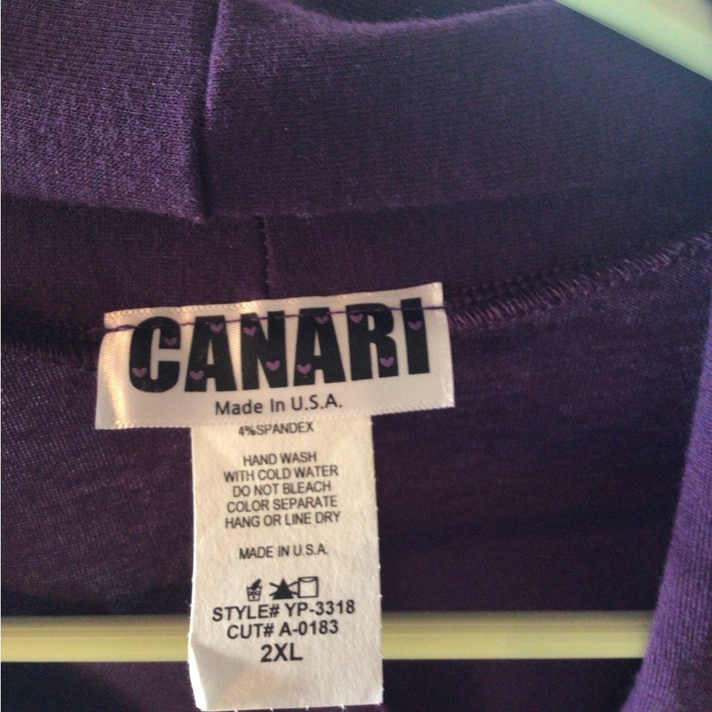 New Without Tags Canari Women's Purple Cardigan - Picture 4 of 5